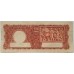 AUSTRALIA 1949 . TEN 10 POUNDS BANKNOTE . SOME EDGE NICKS and WEAR